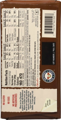 Chocolove Almond Toffee Sea Salt Dark Chocolate Bar - 3.2 Oz - Image 6