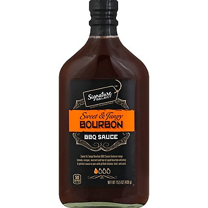 Signature SELECT Bbq Sauce Sweet & Tangy Bourbon - 15.5 Oz - Image 2
