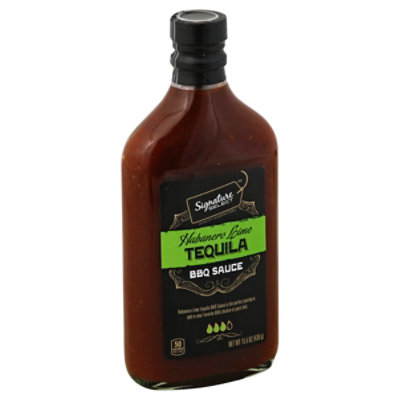 Signature SELECT Bbq Sauce Habanero Lime Tequila Bottle - 15.5 Oz