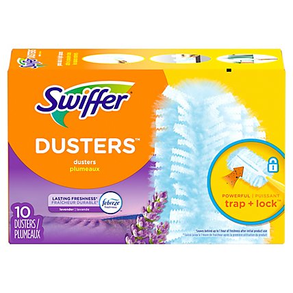 Swiffer Lavender Scent Multi Surface Dusters Refill with Febreze - 10 Count - Image 2