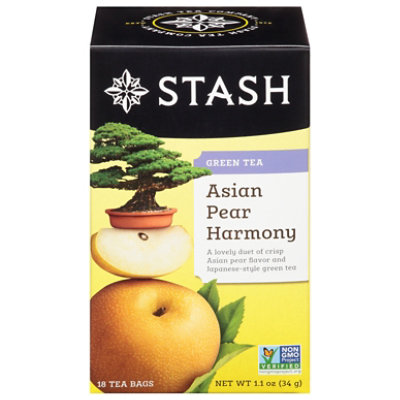 Stash Tea Bags Green Asian Pear Harmony 18 Count - 1.1 Oz - Image 3