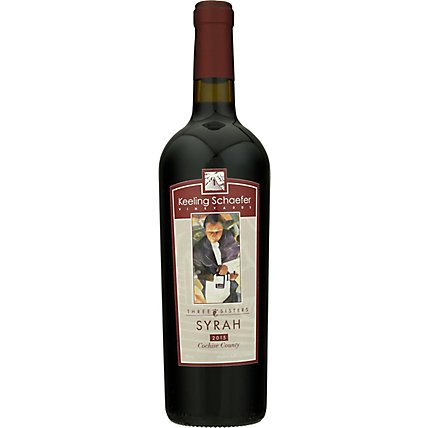 Keeling Schaefer Vineyards Syarh Wine - 750 Ml - Image 2