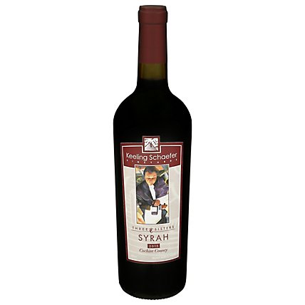 Keeling Schaefer Vineyards Syarh Wine - 750 Ml - Image 1