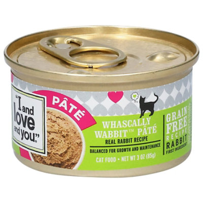 I and love and you Cat Food Whascally Wabbit Pate - 3 Oz - Image 2
