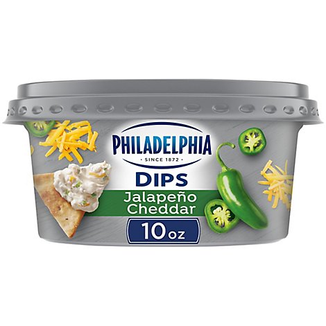 Kraft Philly Jalapeno And Cheddar Dip - 10 Oz