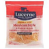 Lucerne Cheese Mexican Blend Thickcut Shredded Family Pack - 32 Oz - Image 3