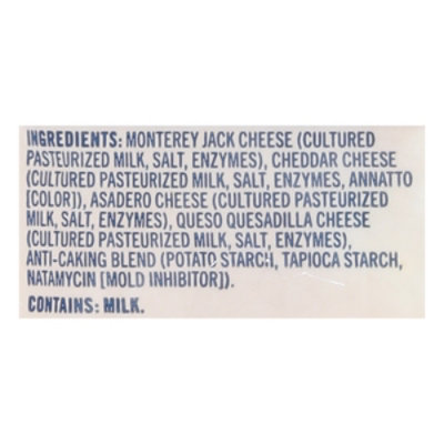 Lucerne Cheese Mexican Blend Thickcut Shredded Family Pack - 32 Oz - Image 4