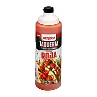 Herdez Red Taqueria Street Sauce - 9 Oz - Image 3
