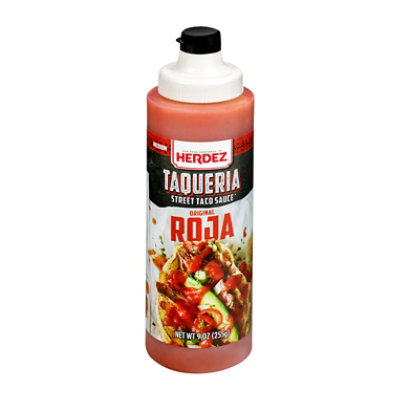 Herdez Red Taqueria Street Sauce - 9 Oz - Image 3