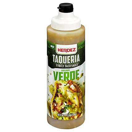 Herdez Verde Taqueria Street Sauce - 9 Fl. Oz. - Image 3