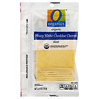 O Organics Organic Cheese Cheddar Sharp Sliced - 6 Oz - Image 1