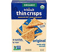 Triscuit Organic Crackers Thin Crisp Original - 6.5 Oz