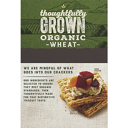 Triscuit Organic Crackers Cracked Pepper & Olive Oil - 7 Oz - Image 6