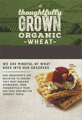 Triscuit Organic Crackers Cracked Pepper & Olive Oil - 7 Oz - Image 6