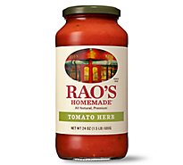 Raos Sauce Tomato Herb - 24 Oz