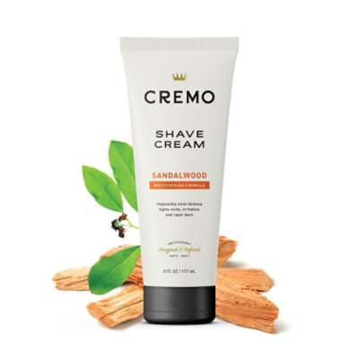 Cremo Sandalwood Scent Shave Cream For Men - 6 Oz - Image 3