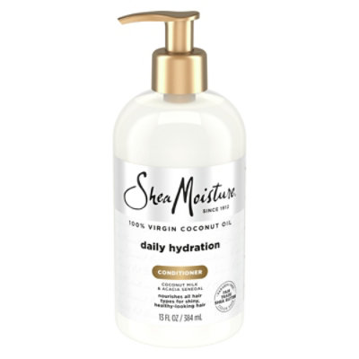 SheaMoisture Conditioner Daily Hydration 100% Virgin Coconut Oil - 13 Fl. Oz. - Image 3