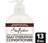 SheaMoisture Conditioner Daily Hydration 100% Virgin Coconut Oil - 13 Fl. Oz.