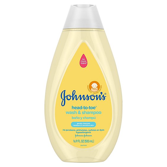 Johnsons Htt Wash&Shampoo - 16.9 Fl. Oz.