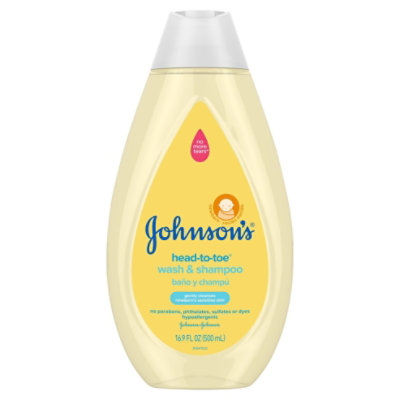 Johnsons Htt Wash&Shampoo - 16.9 Fl. Oz.