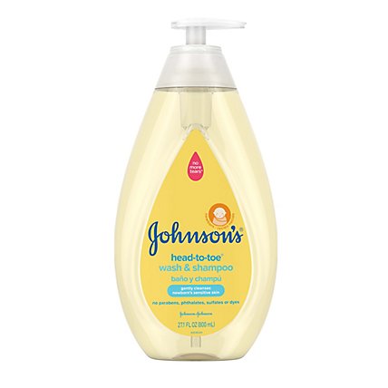 Johnsons Htt Wash&Shampoo - 27.1 Fl. Oz. - Image 2