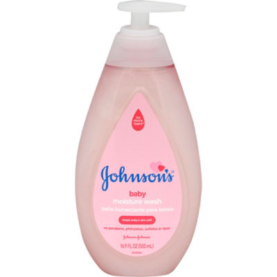 Johnsons Baby Moist Wash - 16.9 Fl. Oz.