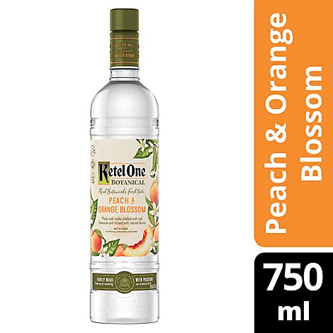 Ketel One Vodka Botanicals Peach & Orange Blossom 60 Proof - 750 Ml