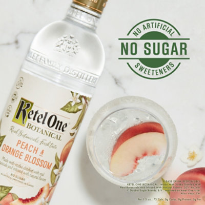 Ketel One Botanical Peach & Orange Blossom - 750 Ml