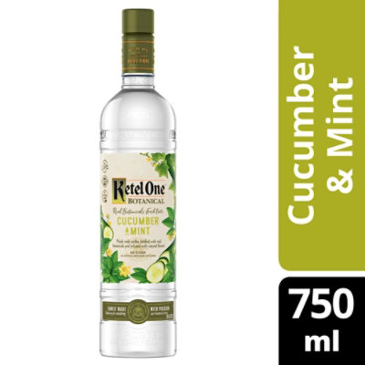 Ketel One Botanical Cucumber & Mint Vodka With Real Botanicals & Infused Natural Flavors - 750 Ml - Image 1