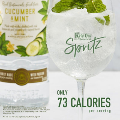 Ketel One Botanical Cucumber & Mint Vodka With Real Botanicals & Infused Natural Flavors - 750 Ml - Image 3