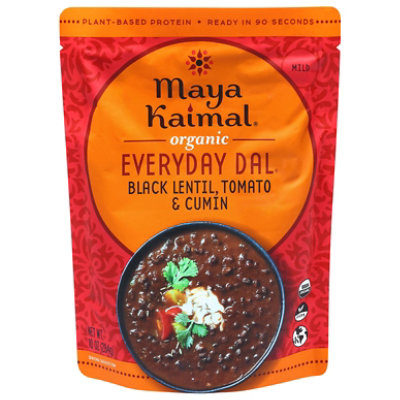 Maya Kaimal Dal Blk L - 10 Oz