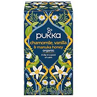 Pukka Herbal Tea Chamomile Vanilla & Manuka Honey Box - 20 Count - Image 2