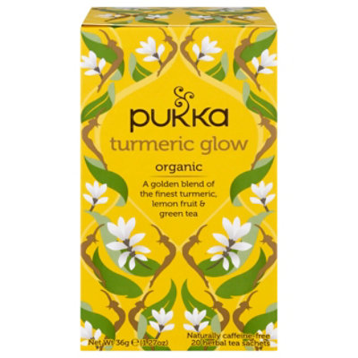 Pukka Herbal Tea Turmeric Glow Box - 20 Count - Image 3