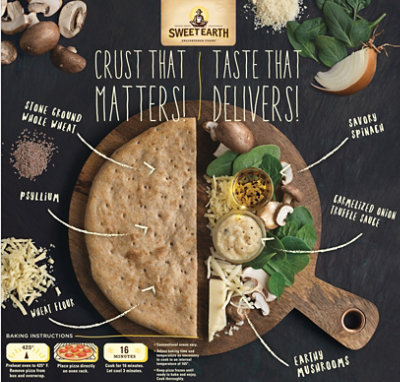 Sweet Earth Pizza Truffle Lovers Frozen - 14 Oz - Image 6