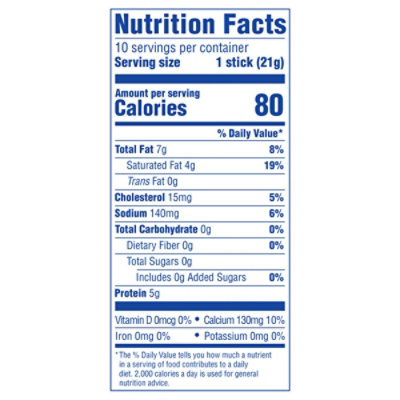 Kraft Expertly Paired Natural Cheese Sticks Mozzarella & Cheddar - 7.5 Oz - Image 4