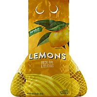 Signature Farms Lemons Prepacked Bag - 3 Lb - Image 2