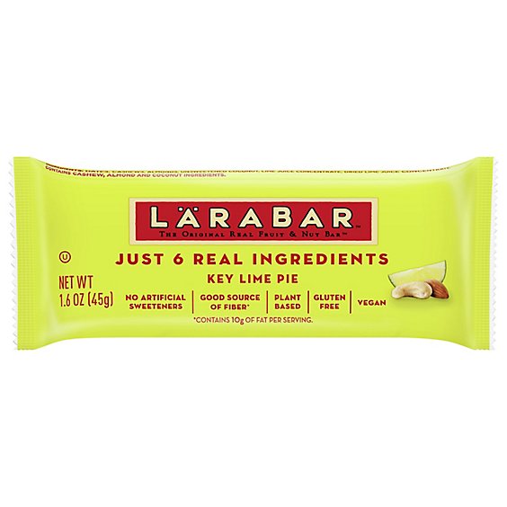 Larabar Fruit & Nut Food Bar Key Lime Pie Wrapper - 1.6 Oz