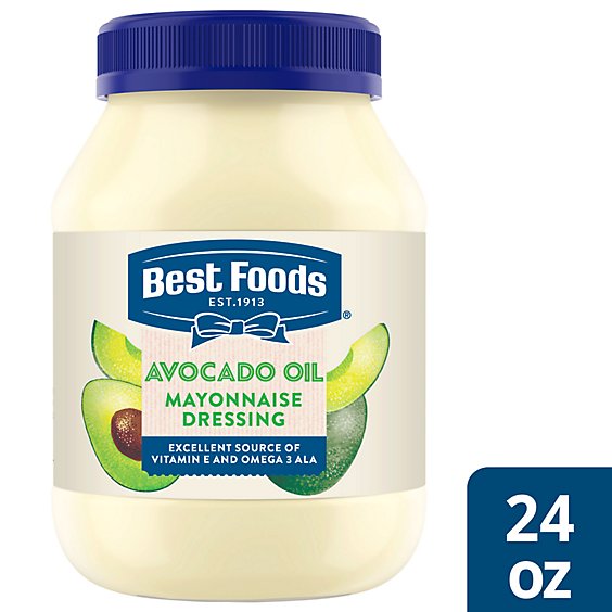 Best Foods Avocado Oil With A Hint Of Lime Mayonnaise - 24 Oz