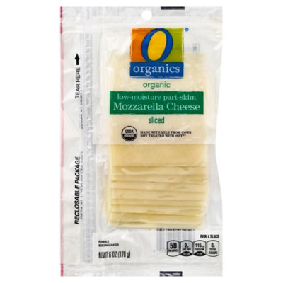 O Organics Mozzarella Sliced Cheese - 6 Oz - Image 1