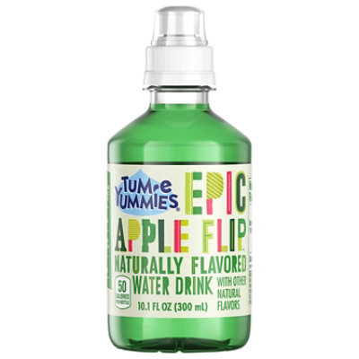 Tum-E Yummies Epic Apple Flip Naturally Falvored Water Drink- 10.1 Fl. Oz. - Image 3