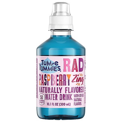 Tum-E Yummies Rad Raspberry Zing Natural flavored Water Drink - 10.1 Fl. Oz. - Image 1