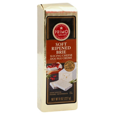 Primo Taglio Cheese Soft Ripened Brie Slicing - 8 Oz