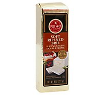 Primo Taglio Cheese Soft Ripened Brie Slicing - 8 Oz