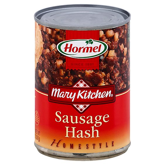 Hormel Mary Kitchen Homestyle Hash Sausage Can - 14 Oz
