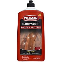 Weiman Polish & Restorer Hardwood Floor High Traffic Bottle - 32 Fl. Oz. - Image 2