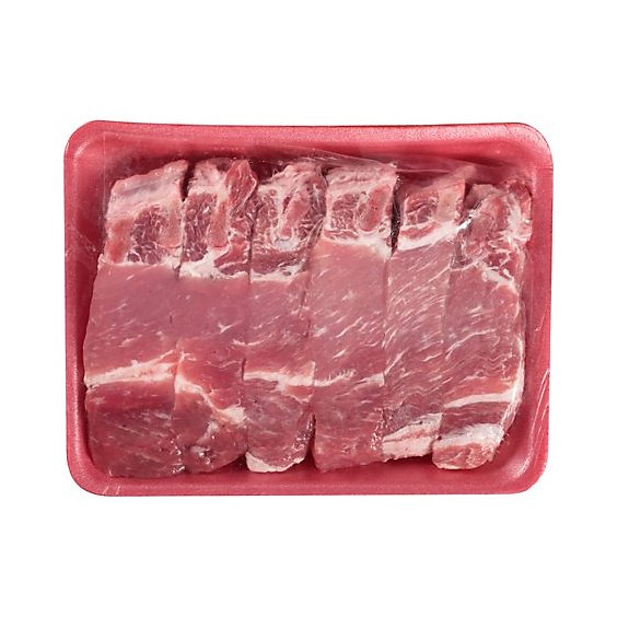Meat Counter Pork Loin Country Style Ribs Bone In - 1.50 LB