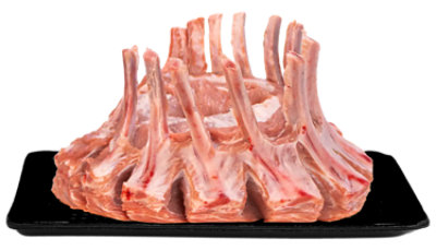 Meat Service Counter Pork Loin Crown Roast Bone In - 3 LB - Image 1