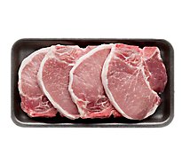 Meat Counter Pork Loin Chop Bone In Thin Value Pack - 0 LB