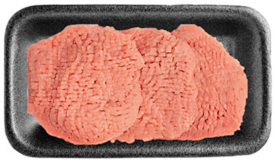 Meat Counter Pork Tenderloin Sliced Blade Tenderized Service Case - 0.75 LB - Image 1