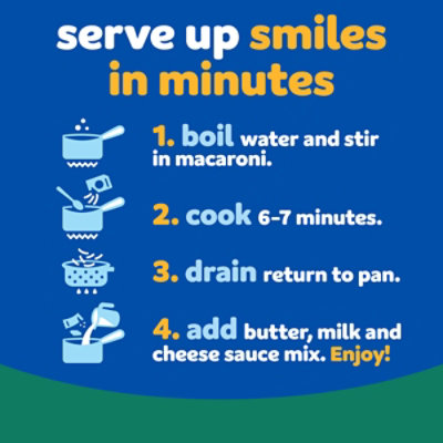 Kraft Original Mac & Cheese Macaroni and Cheese Dinner with Cauliflower Added to the Pasta - 5.5 Oz - Image 5